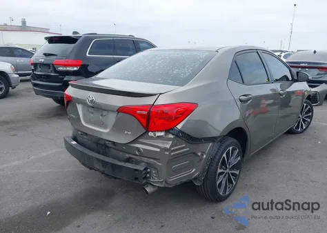 2018 Toyota Corolla Se from USA, damaged, VIN 5YFBURHE6JP813853